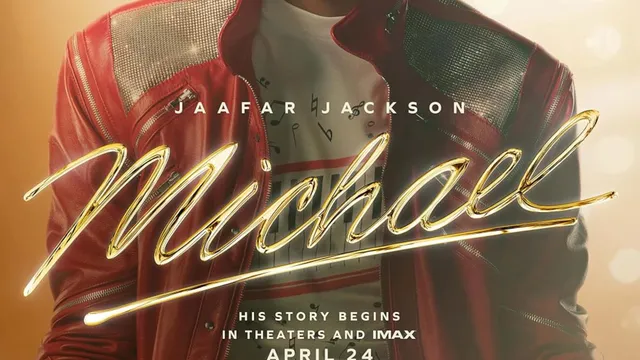 Official theatrical poster for Michael, starring Jaafar Jackson